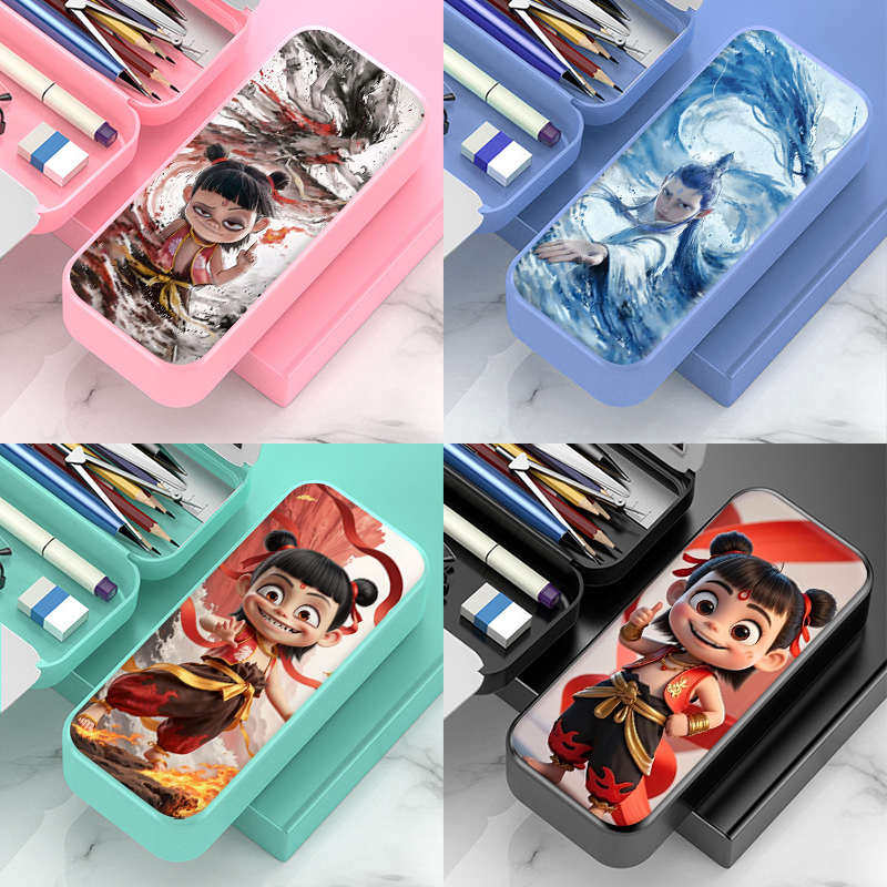 哪吒之魔童闹海文具盒男生多功能铅笔盒女生儿童笔袋中小学生新款,文具电教/文化用品/商务用品,文具盒,淘宝优惠券,粉丝福利购,淘宝优惠卷