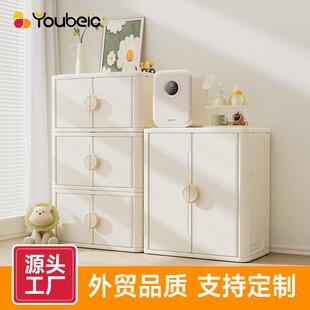 喂养台宝宝小衣柜儿童玩具衣服收纳柜置物架储物柜婴儿组合柜斗柜
