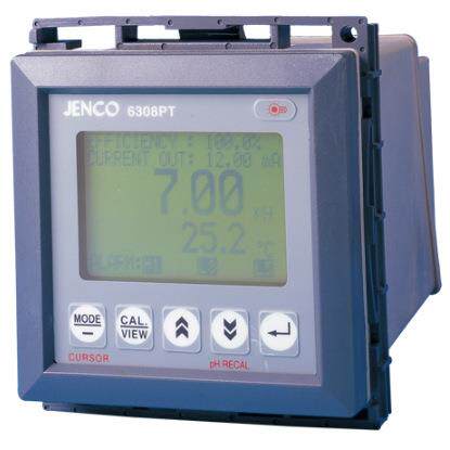 JENCO任氏6308 PT在线酸碱（ph）温度控制器 JENCO 6308 PT