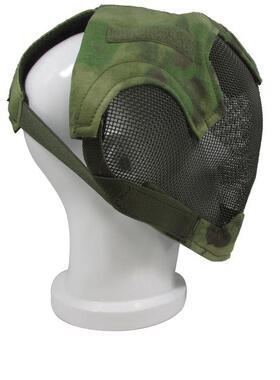 6V代卫者防护面丝罩面护ARJ具护脸护具钢网孔全脸击剑