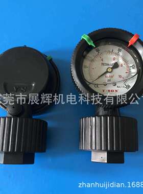 Y-SON单面PP隔膜压表压力0~10KG、PCB工厂设备维修用压力表