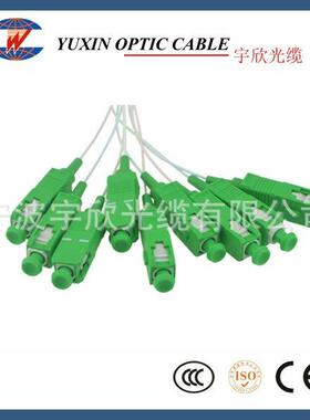 管分路器分1*640SC/U钢PC1.5M.9套管微G657A6031迷你分路器