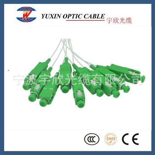 管分路器分1*640SC/U钢PC1.5M.9套管微G657A6031迷你分路器