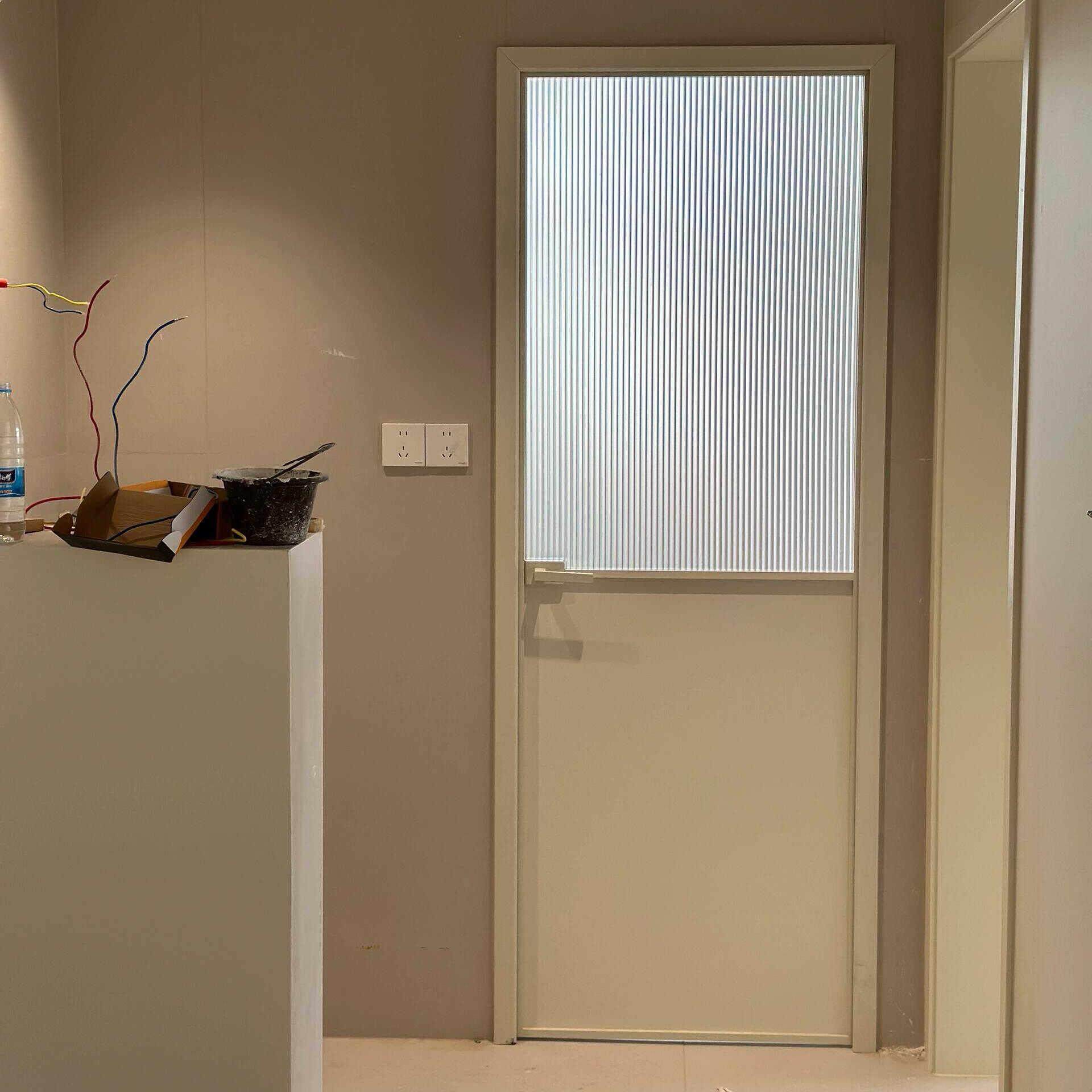 极窄卫生间门厕所厨房阳台玻璃平开门半铝板铝合金洗手间推拉移门,全屋定制,卫生间门/厕所门,淘宝优惠券,粉丝福利购,淘宝优惠卷