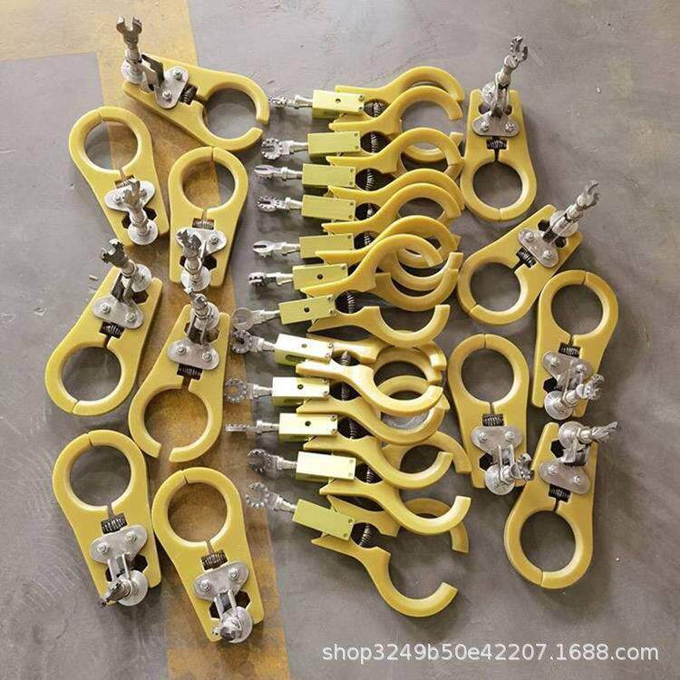 多功能操作杆耐张取瓶器高压输电线路取瓶夹绝缘扶瓶器绝缘夹钳