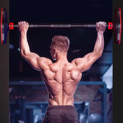 Large Door Horizontal bar Steel Adjustable Training Bars For