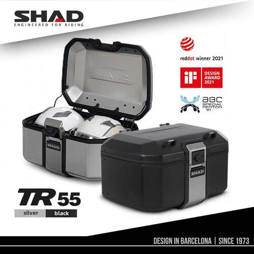 Shad进口Shade摩托车后备箱铝合金后备箱摩托车装备收纳工具箱Tr5