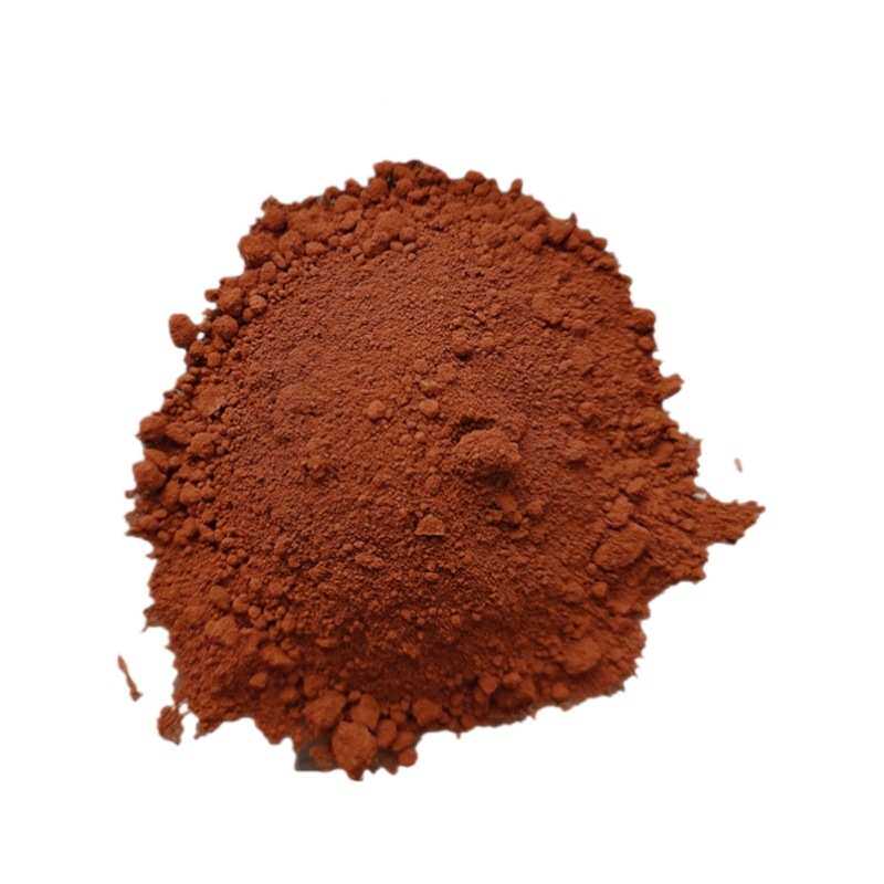 深红涂料橡胶厂家色粉用 捷颜料货源枣红氧化铁红茂无机水泥制品