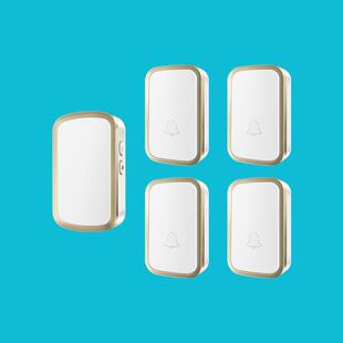 门铃无线家用电池款 直流小简易室外防水不插电电子门玲遥控钤简单