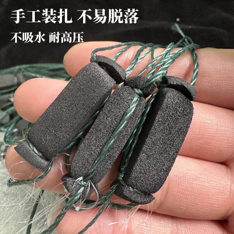 鱼网粘网三层沉网渔网丝网底网大全水库捕鱼鲫鱼鲢鳙专用网100米