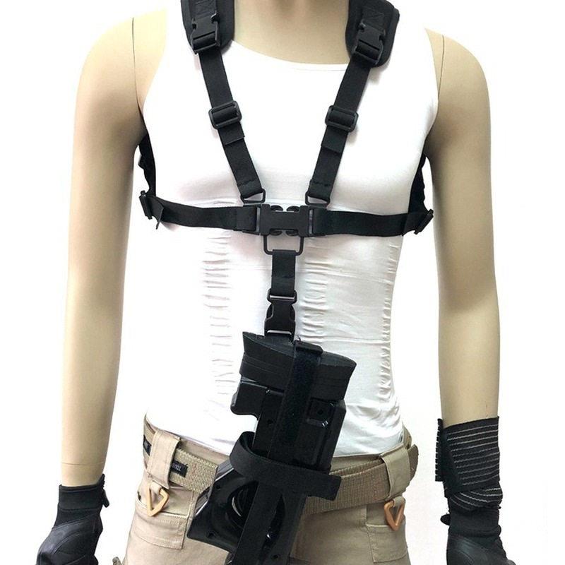 新款直销户外多功能战术背心挂带 P90悬挂负重枪绳 专业运动安全