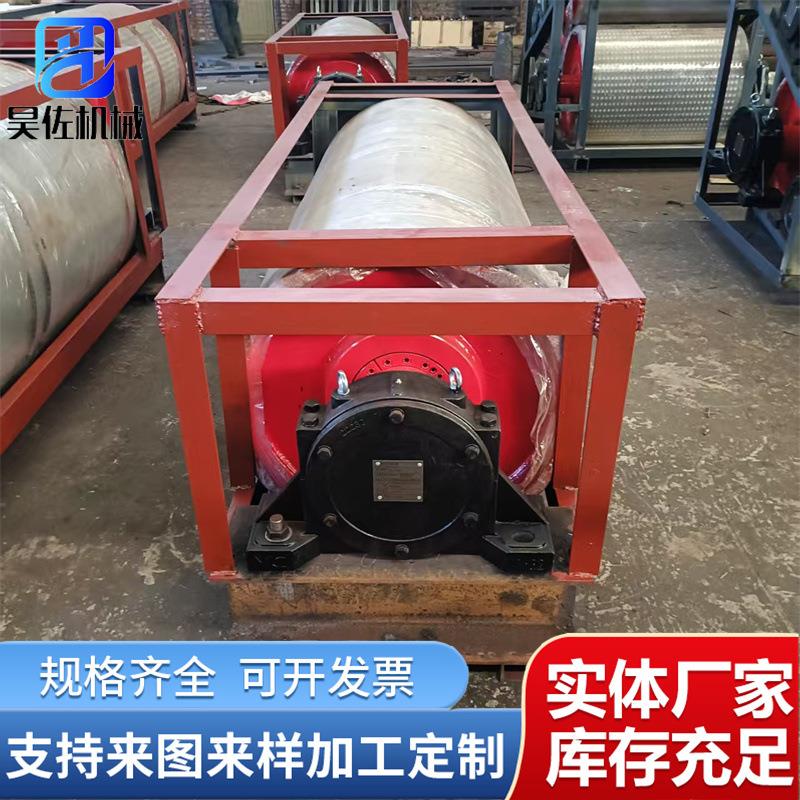 包滚胶传动滚749筒改向滚输送带筒滚筒配件输送机托辊无动力置外