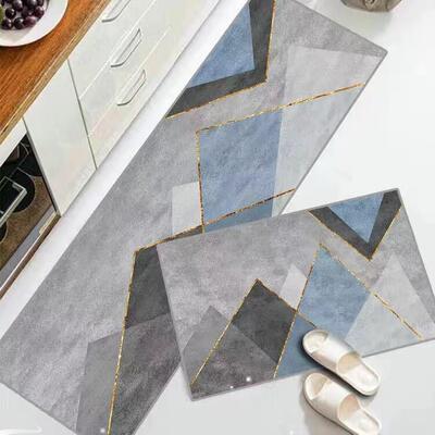 Kitchen floor mat water absorbent non-slip bathroom floormat