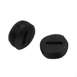 Plastic Caps 20RC Black Brush Holder Carbon 50Pieces Screw