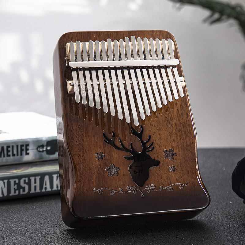 正品拇指琴2b1音卡林巴琴17音初学者手拨双琴指kalim手a指琴姆指