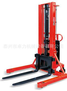 厂家各种非标半电动堆高车 、电动叉车，电动堆垛机