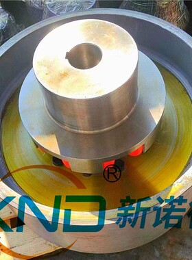 MLL1/0型带制动梅花形弹性轮联轴器MLL10462带刹轮联轴器GB5272-