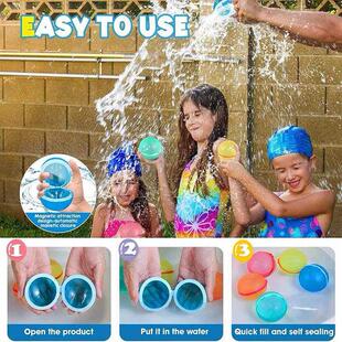 Water fight water bomb water balloons reusable play balls