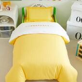 纯棉60S贡缎GD件幼儿园被子件套童午睡六套儿被套床单高支入园三a