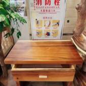 实木书桌条桌子公桌626家用办电桌学生长写字桌卧室脑书房办公工