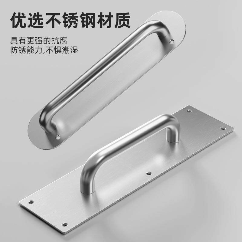 加厚不锈钢大门拉手木门明装把手防火门推拉板扶手通道逃生门把手
