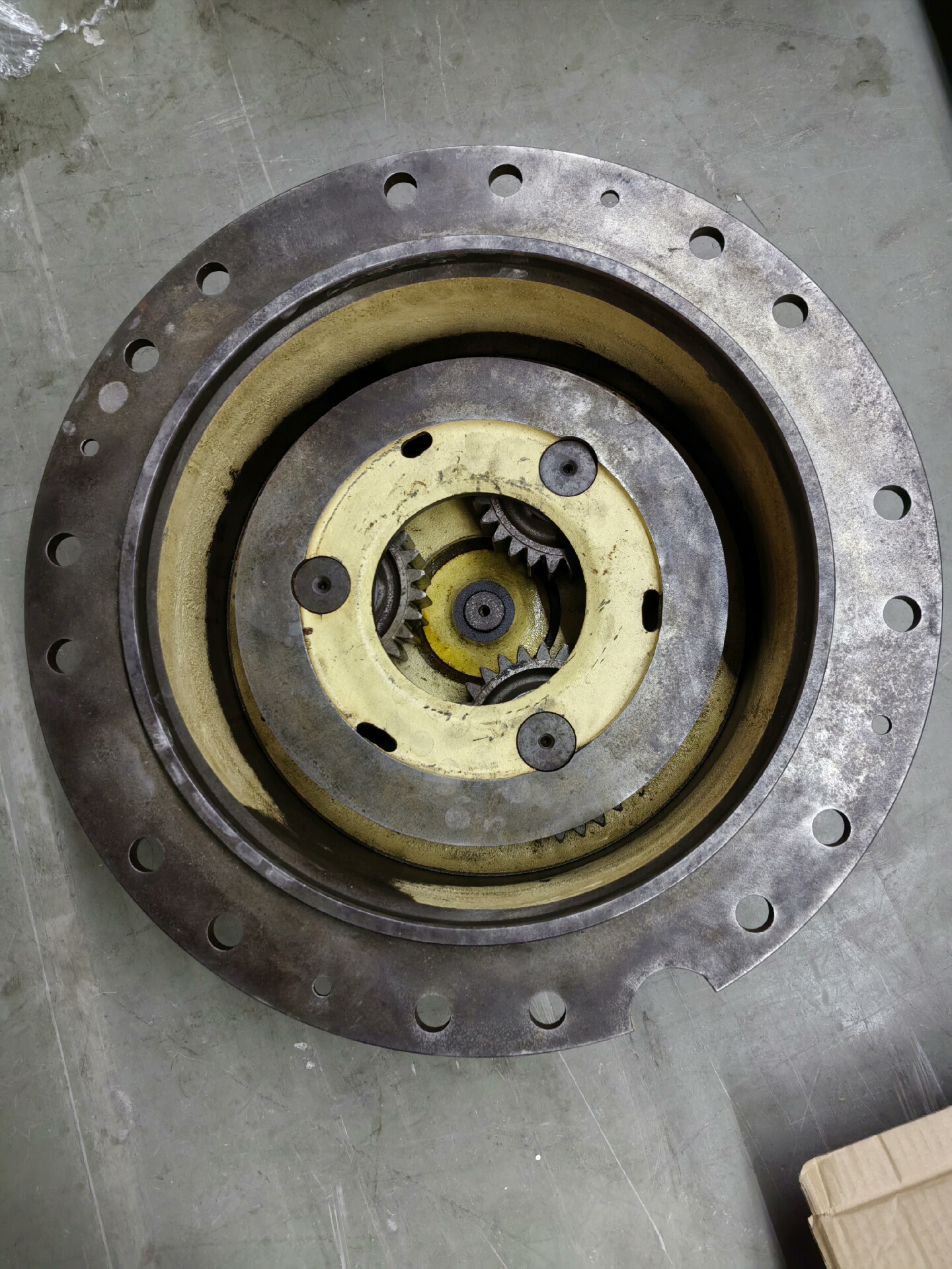 现代挖齿轮箱.现代挖机行走齿轮，沃尔沃压路机行星齿轮箱，沃尔