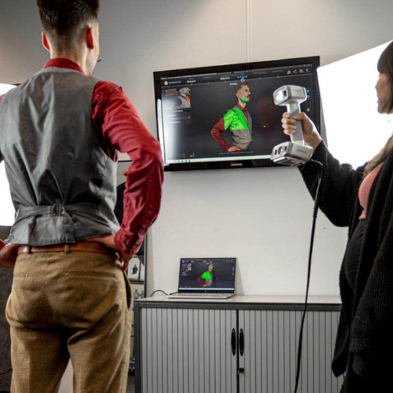 跨境3D扫描仪三维H手持式多功能红外双光源人像人体3D打印