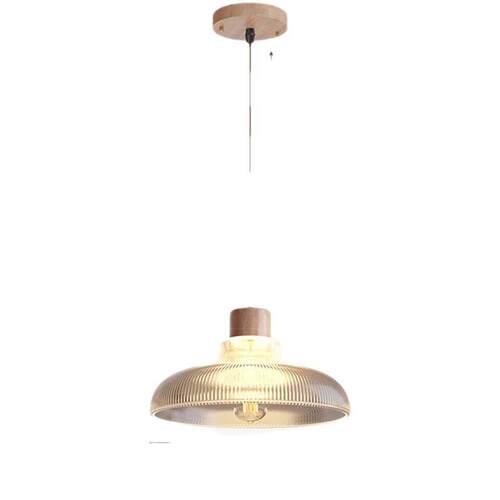 日式复l璃古饭灯轻奢玻吊灯单头餐厅灯茶室餐桌吧台ed玻厅璃吊灯