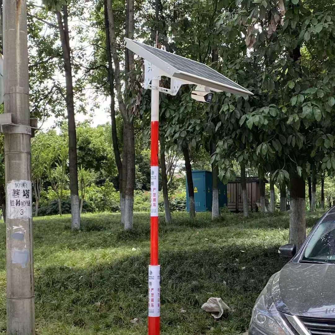 130W太阳能安防监控枪机球机户外直流供电12V光伏发电储能一体化