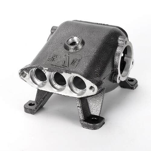 40高压55/58洗车机清洗机配件刷车器泵头曲轴箱外壳体加厚泵壳体