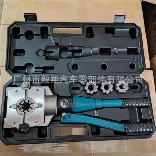 汽车空调软胶管维修压接扣压工具液压管路接头压接管机