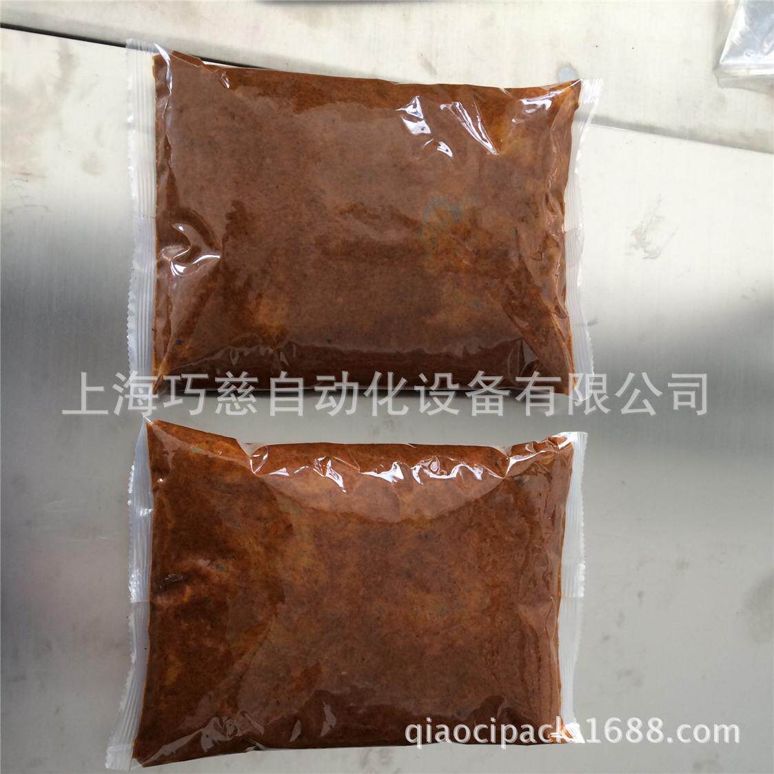 捞王火锅料理自动包装机|蘑菇酱袋装灌装机|全自动酱料包装机