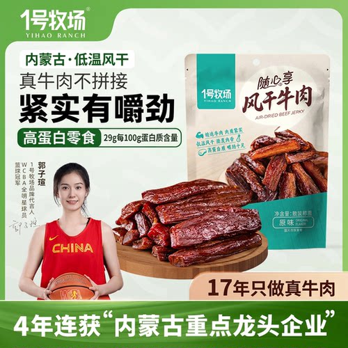 内蒙风干牛肉手撕牛肉干草原特产