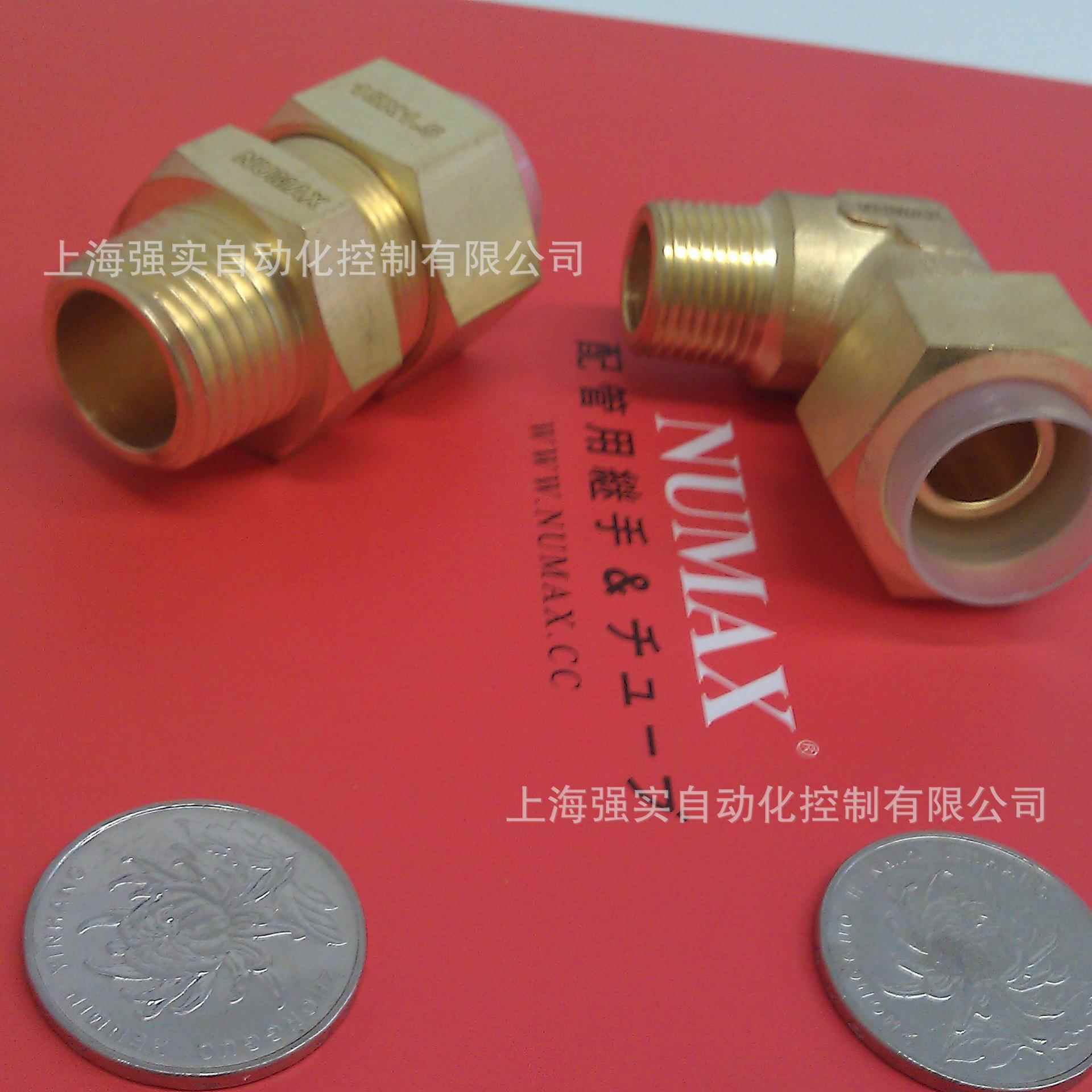 3/4细牙N0T直角弯头接x18Pmm气管n632uma气动L型9度嵌入式弯头现
