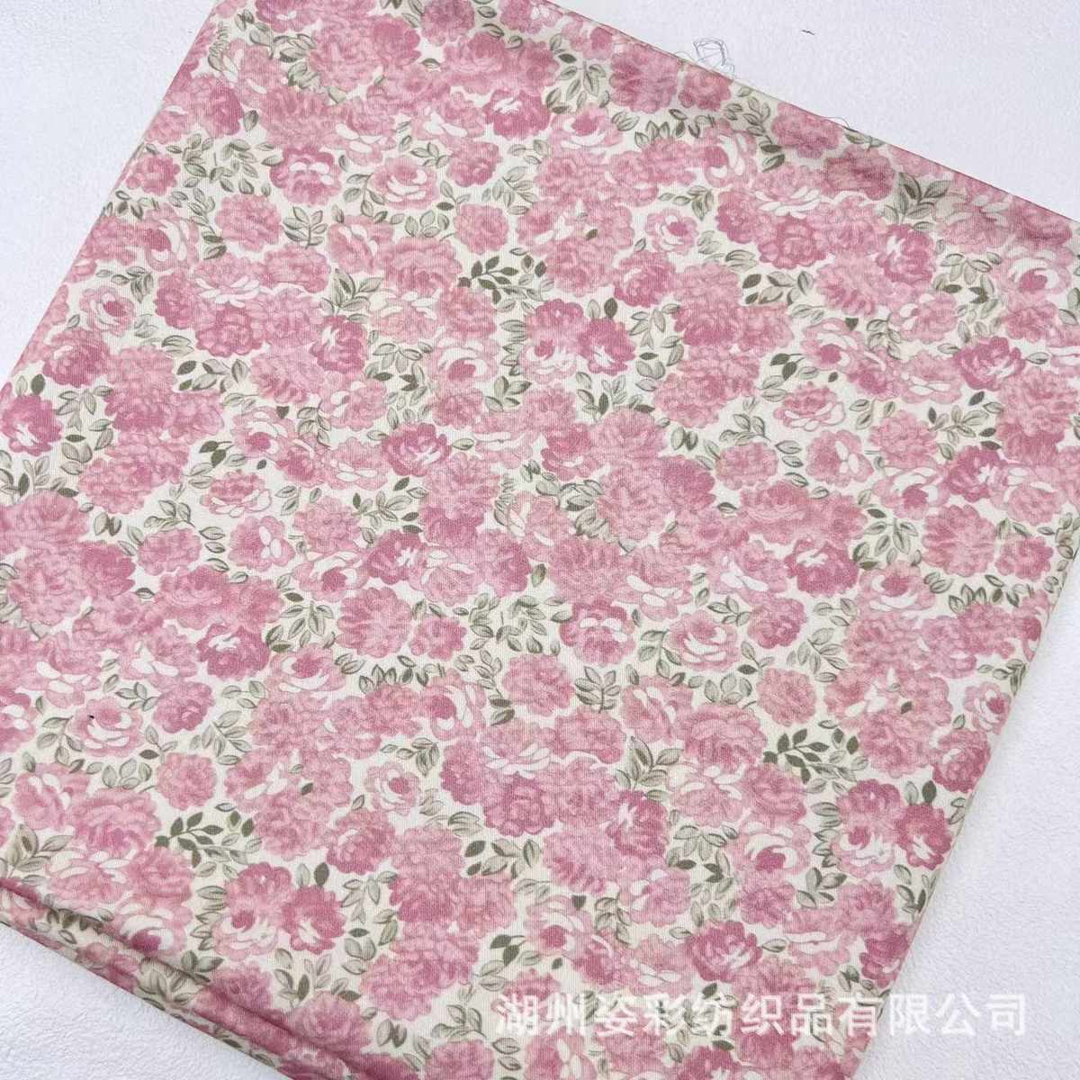 韩国全棉40支数码印花布料清新小碎花棉布手工童装桌布服装面料