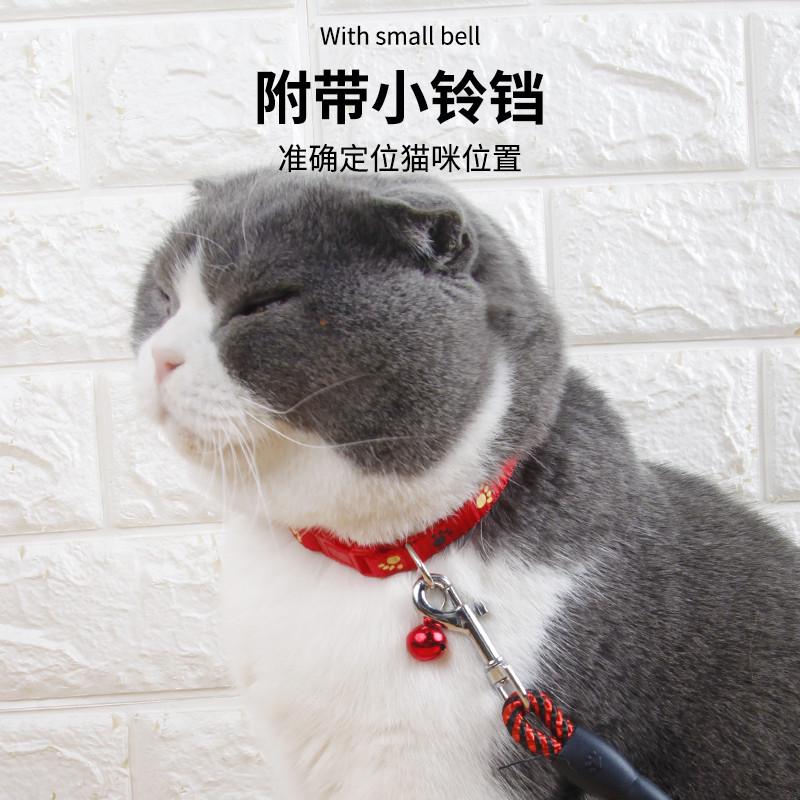 狗狗牵引绳3米加长绳子溜狗猫咪外出专用防挣脱铃铛项圈宠物用品