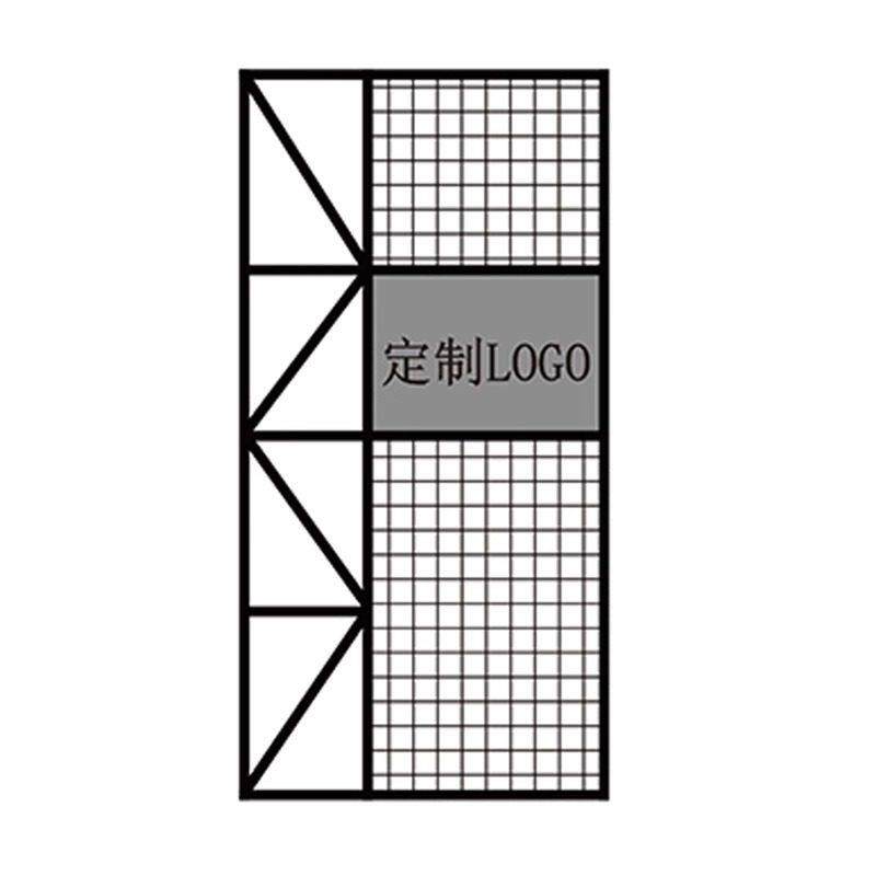定制镂空铁艺屏风办公室餐客厅隔断墙简易自装吊顶装饰格栅围栏网