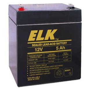 ELK 12V5ah 原装进口蓄电池 SEALED 12v5ah 铅酸免维护蓄电池