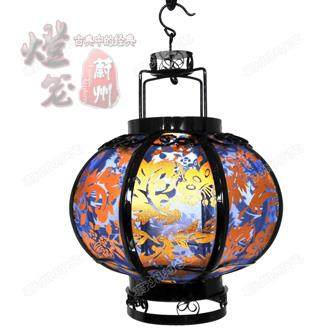 高档蔚州小灯笼套装灯 仿古 古典 工品礼品包 元宵新年中艺秋 邮