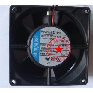 3314HR DC24V 220MA 5.3W 德国进口 92*92*32MM轴流风扇