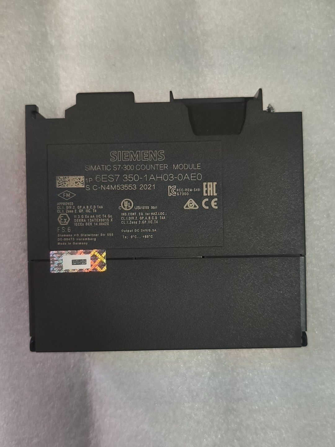 西门子350-1AH03-1AE0计数模块，成色99新，图片