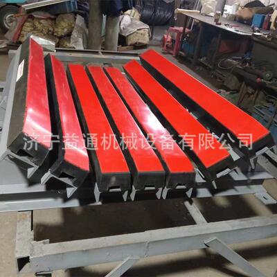 煤矿井下用阻燃抗静电缓冲床 皮带输送机缓冲床 导料槽缓冲床