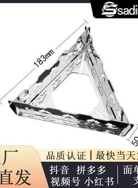 户外露营炉具全套炉灶气炉防风隔热聚热板可折叠配件户外防风罩