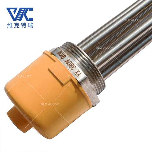 厂家供应浸入式管状电加热器 380V法兰加热管 工业液体电加热器