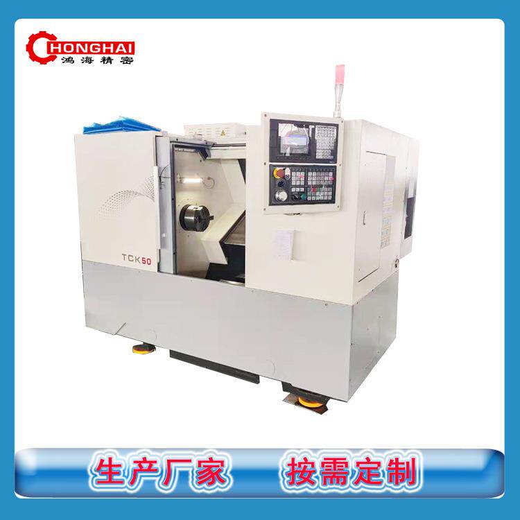 小型数控车床 TCK50X1000 刀塔机 车铣复合斜轨车床