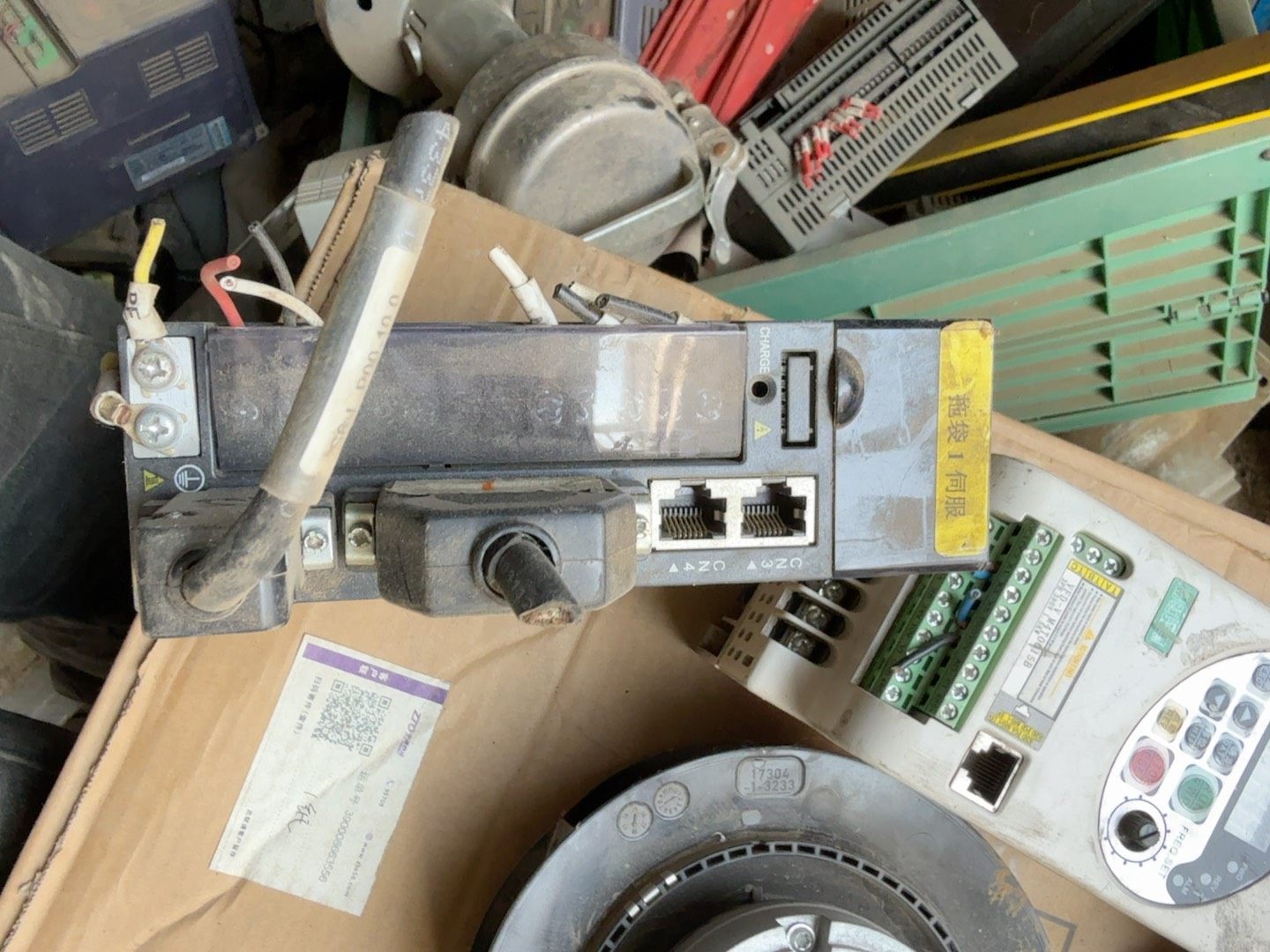 汇川驱动器IS620PS5R5I，实物拍摄，成色漂亮，功能包