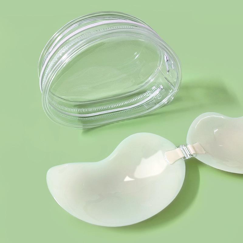 Invisible bra packaging color box Nipple bag plastic