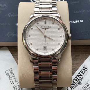 热卖款9.8新浪琴名匠系列钢自动机械手表38.5MM男表L2.628.4.77.6