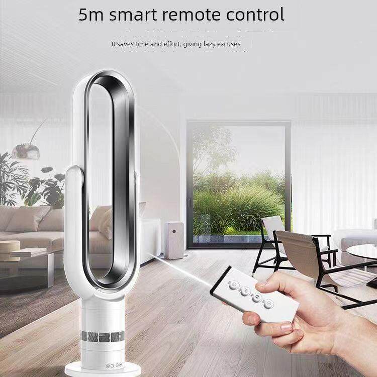 德国无叶风扇家用低噪冷暖两用落地扇空气循环扇遥控无扇叶电风扇