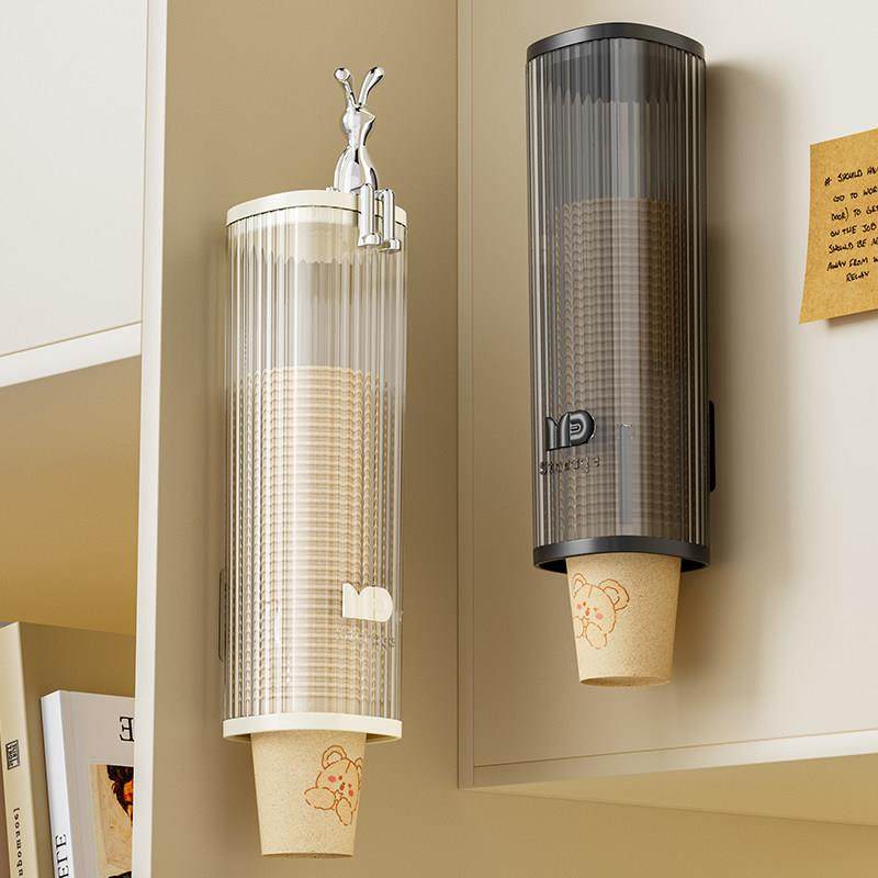 一次性杯子取杯器纸杯架饮水机放杯子收纳置物防尘免打孔挂墙家用,家庭/个人清洁工具,杯架,淘宝优惠券,粉丝福利购,淘宝优惠卷